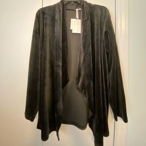 Black Shawl Cardigan